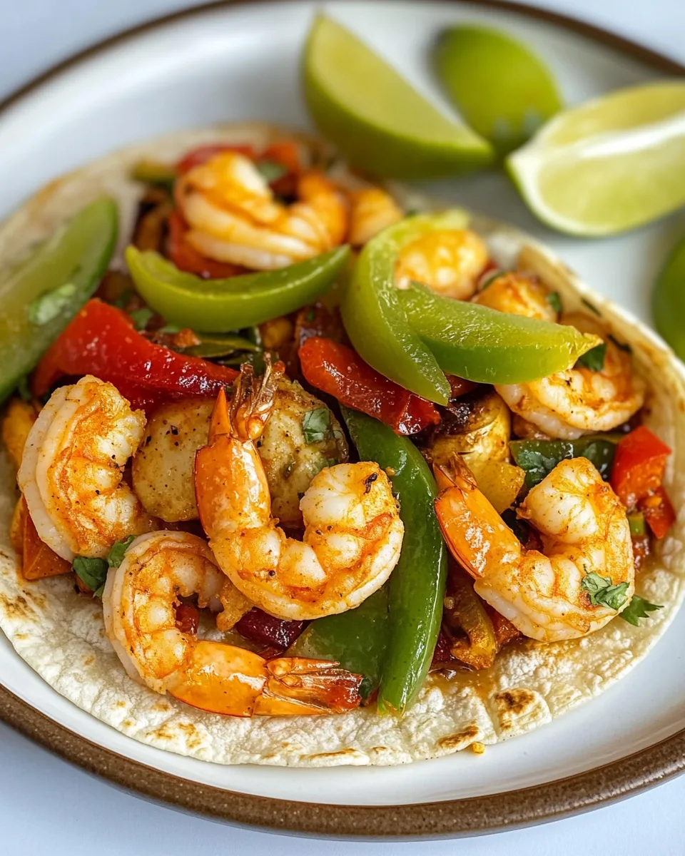 Sheet Pan Shrimp Tacos
