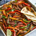 Sheet Pan Steak Fajitas