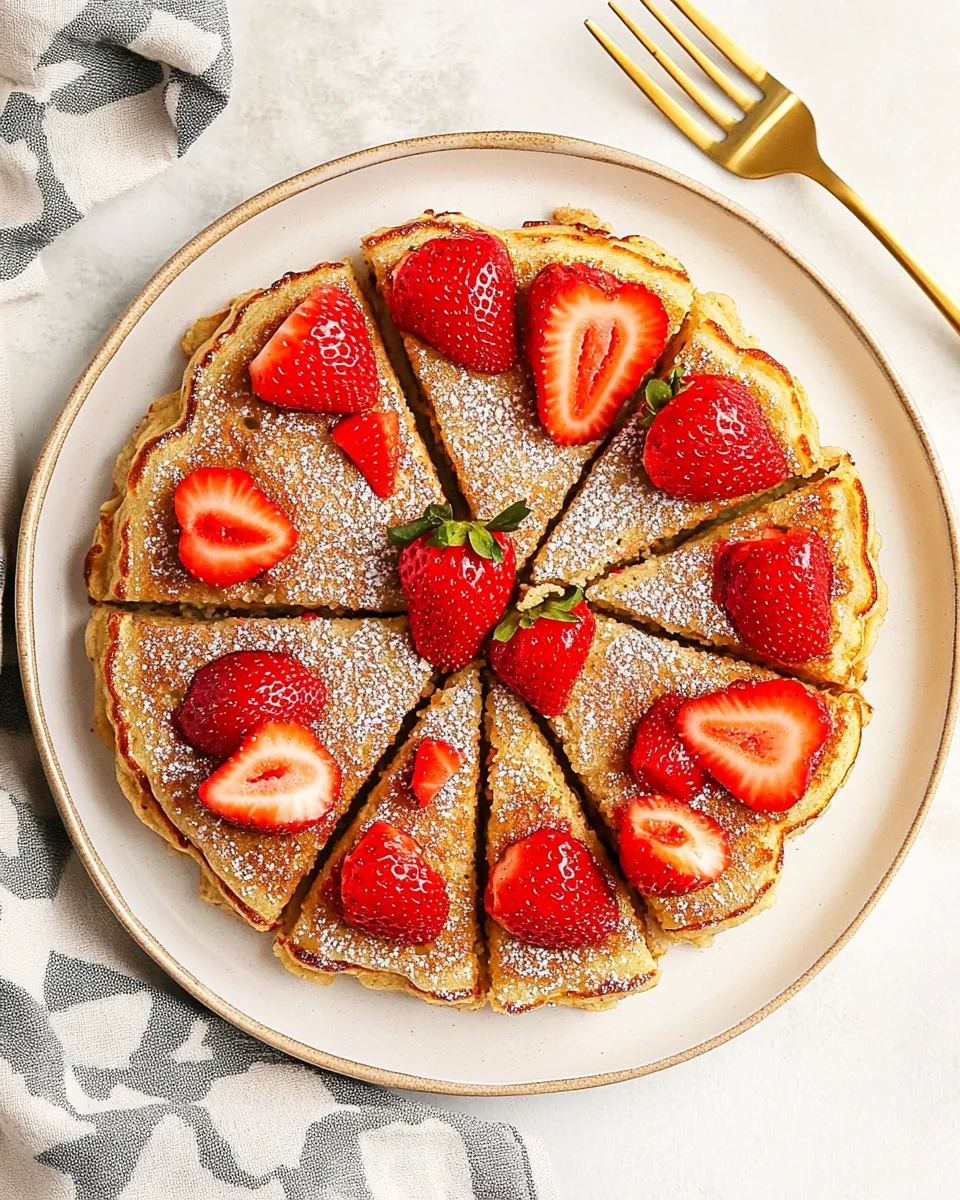 Sheet Pan Strawberry Pancakes