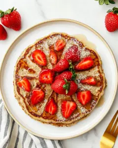 Sheet Pan Strawberry Pancakes