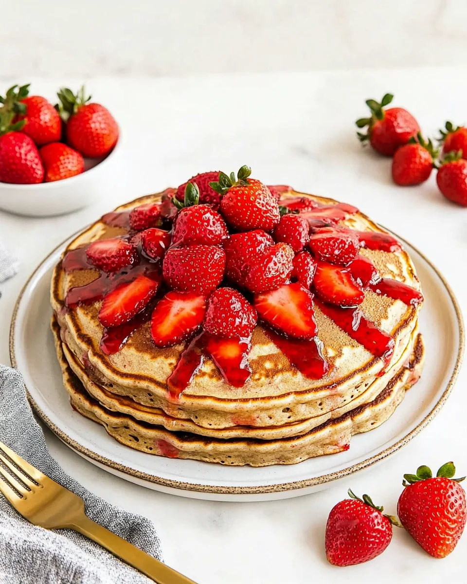 Sheet Pan Strawberry Pancakes