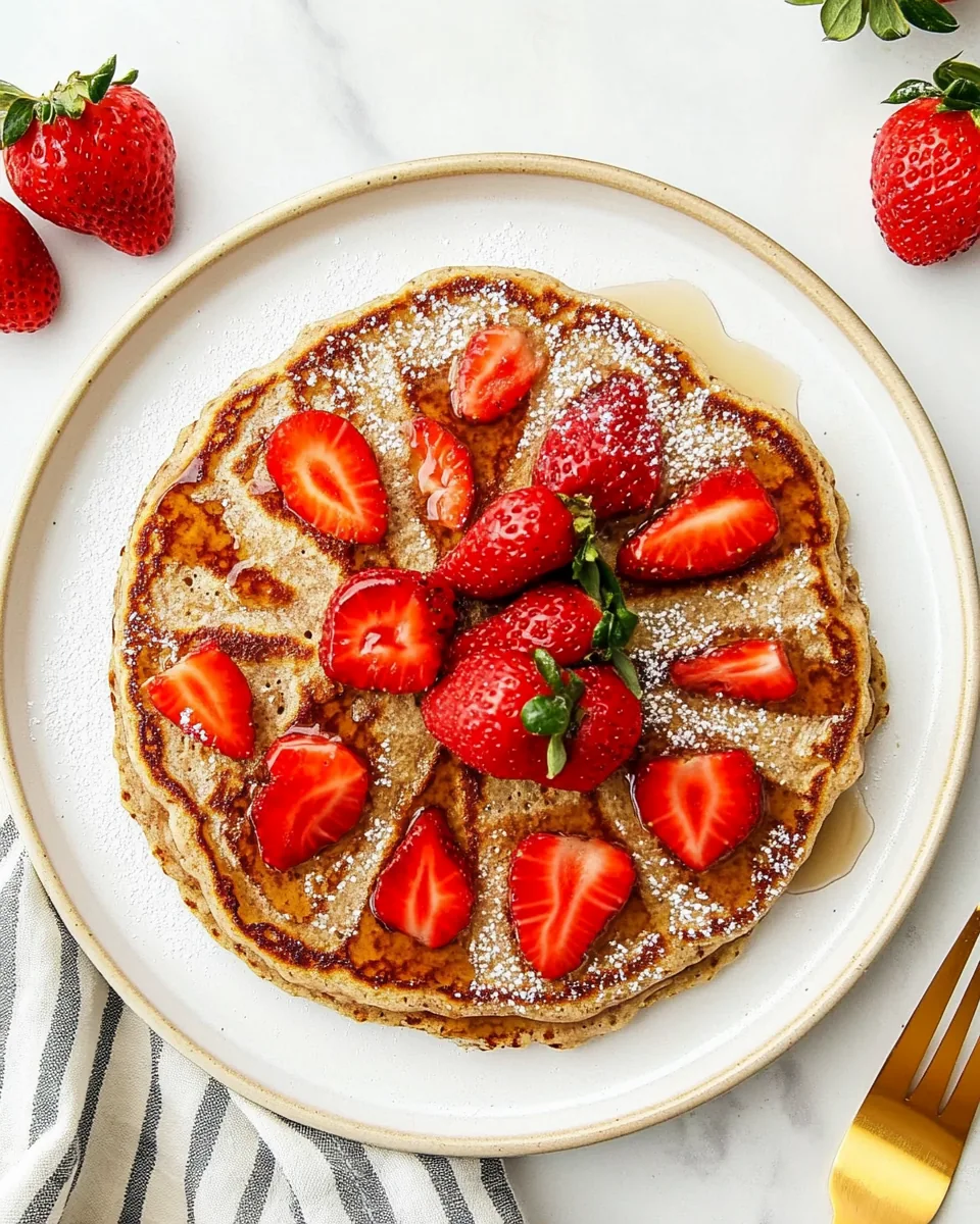 Sheet Pan Strawberry Pancakes