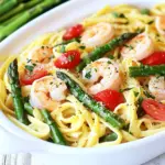 Shrimp Asparagus Pasta
