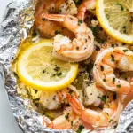 Shrimp Piccata Foil Packets