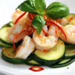 Shrimp and Zucchini Stir Fry