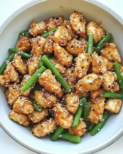 Simple Sesame Chicken Skillet