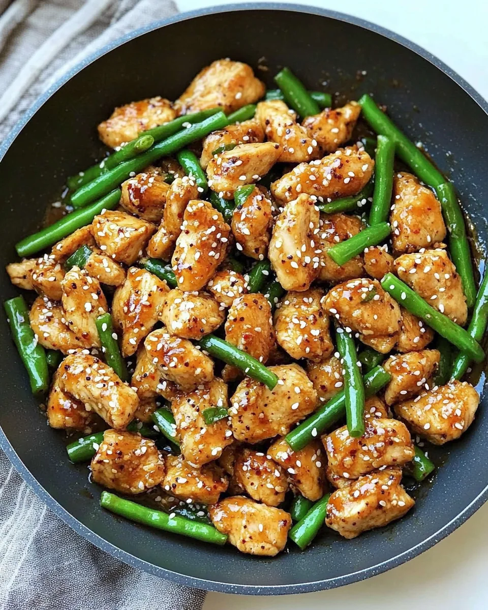 Simple Sesame Chicken Skillet