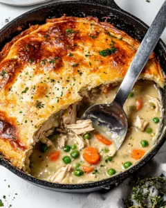 Skillet Chicken Pot Pie
