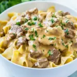 Slow Cooker Beef Stroganoff