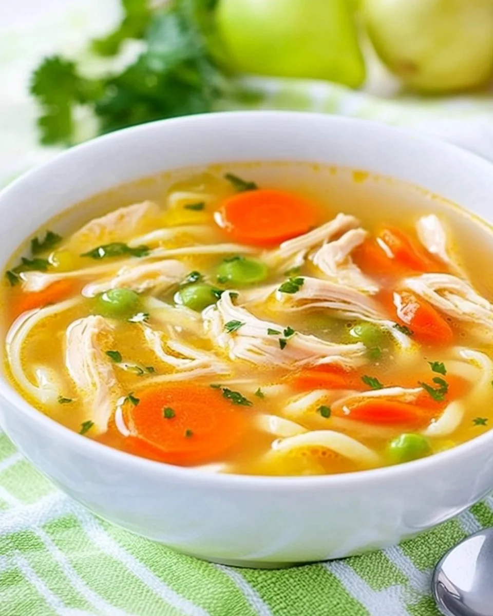 Slow Cooker Chicken Noodle Soup