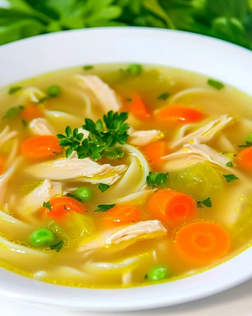 Slow Cooker Chicken Noodle Soup