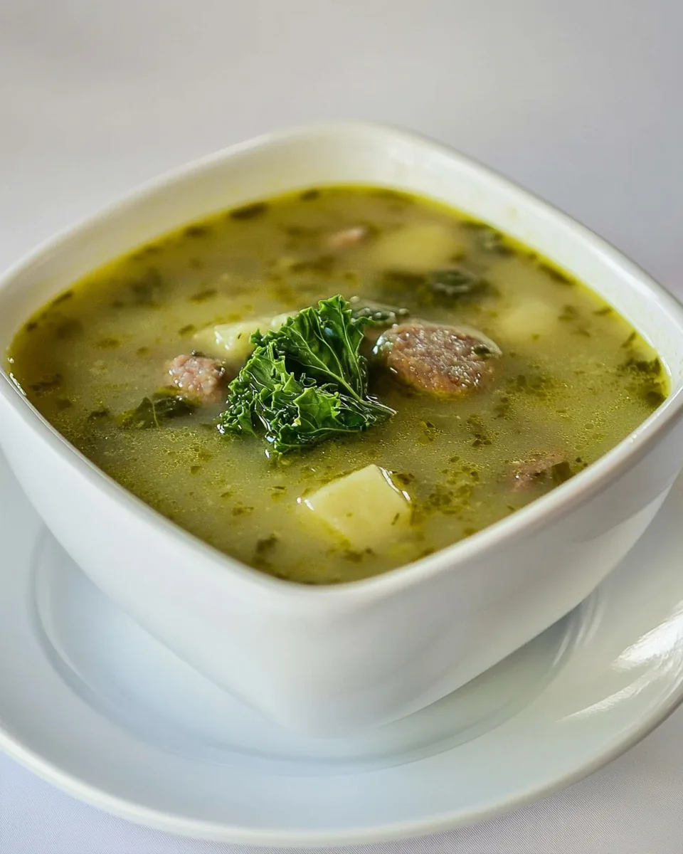 Slow Cooker Kale and Sausage Soup