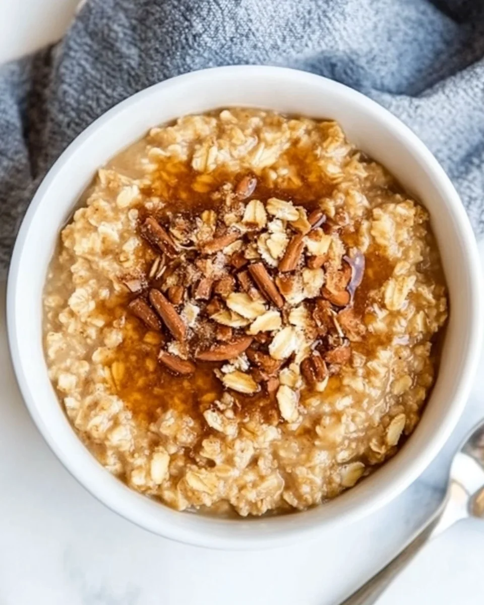 Slow Cooker Maple Brown Sugar Oatmeal