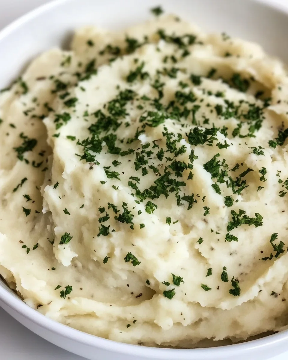 Slow Cooker Mashed Potatoes