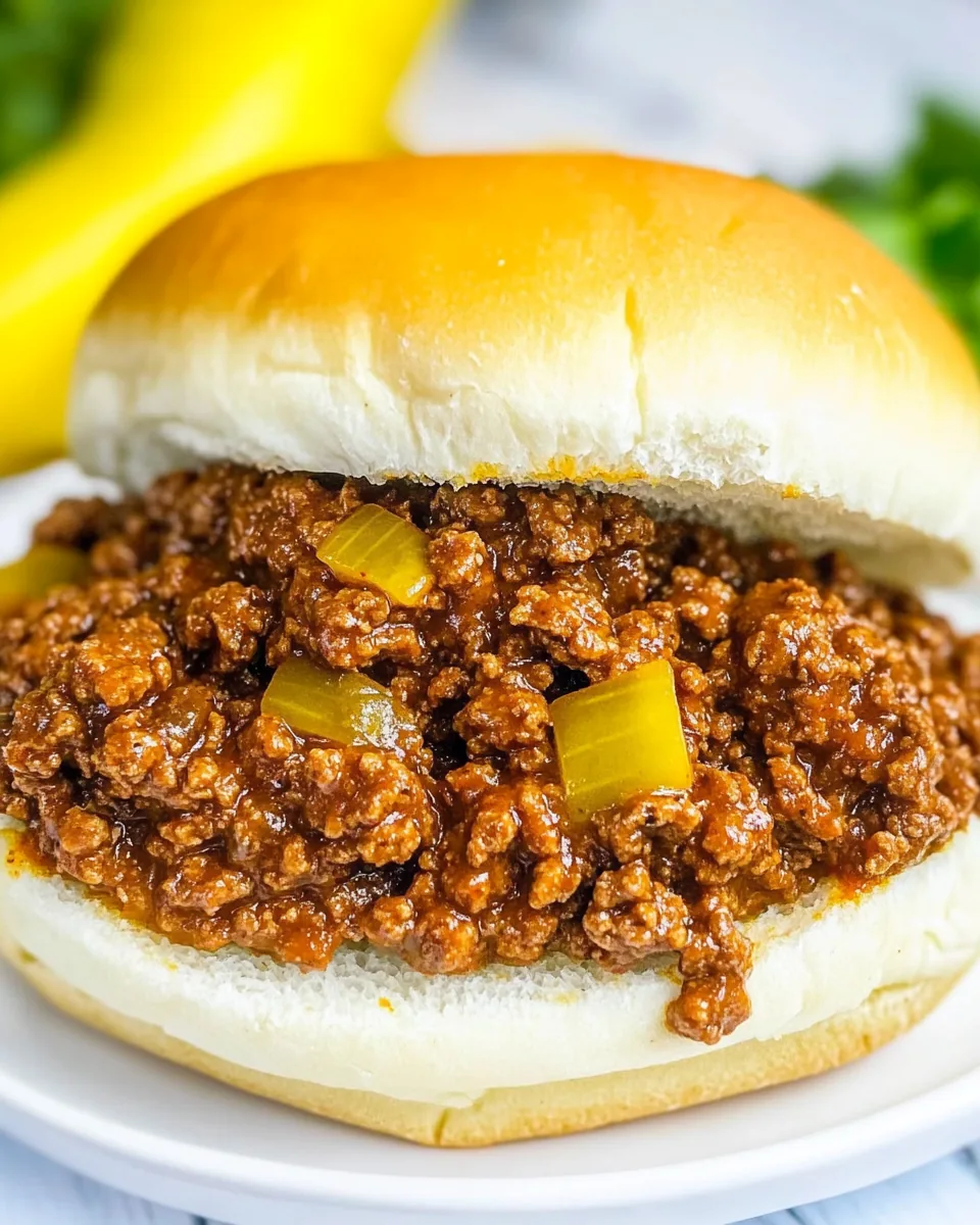 Slow Cooker Mississippi Sloppy Joes
