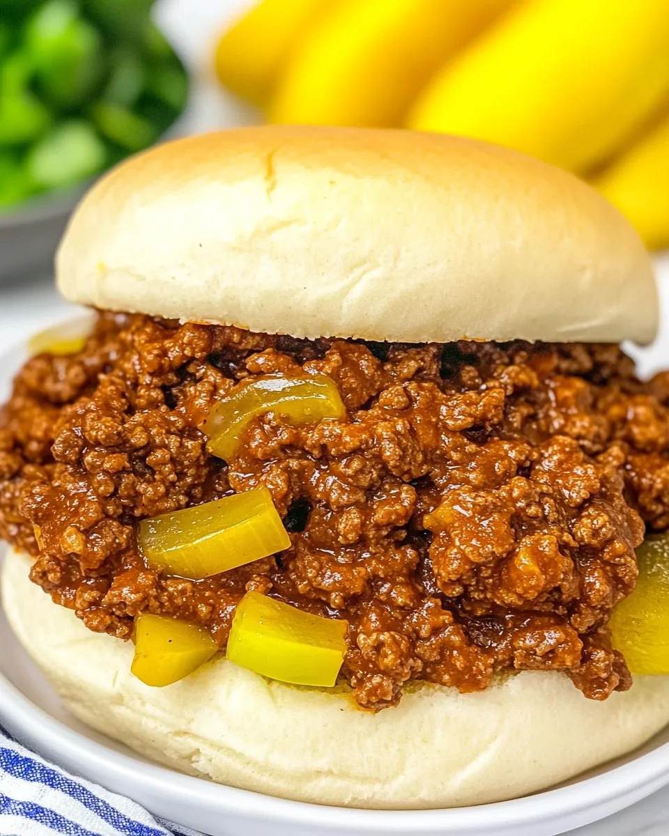 Slow Cooker Mississippi Sloppy Joes