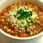 Slow Cooker Pasta e Fagioli Soup