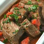 Slow Cooker Peppered Steak