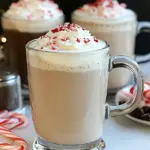 Slow Cooker Peppermint Vanilla Lattes