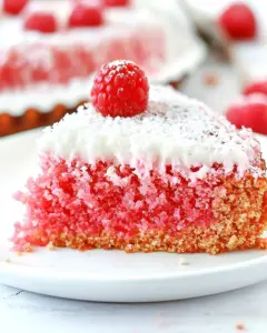 Slow Cooker Raspberry Cake