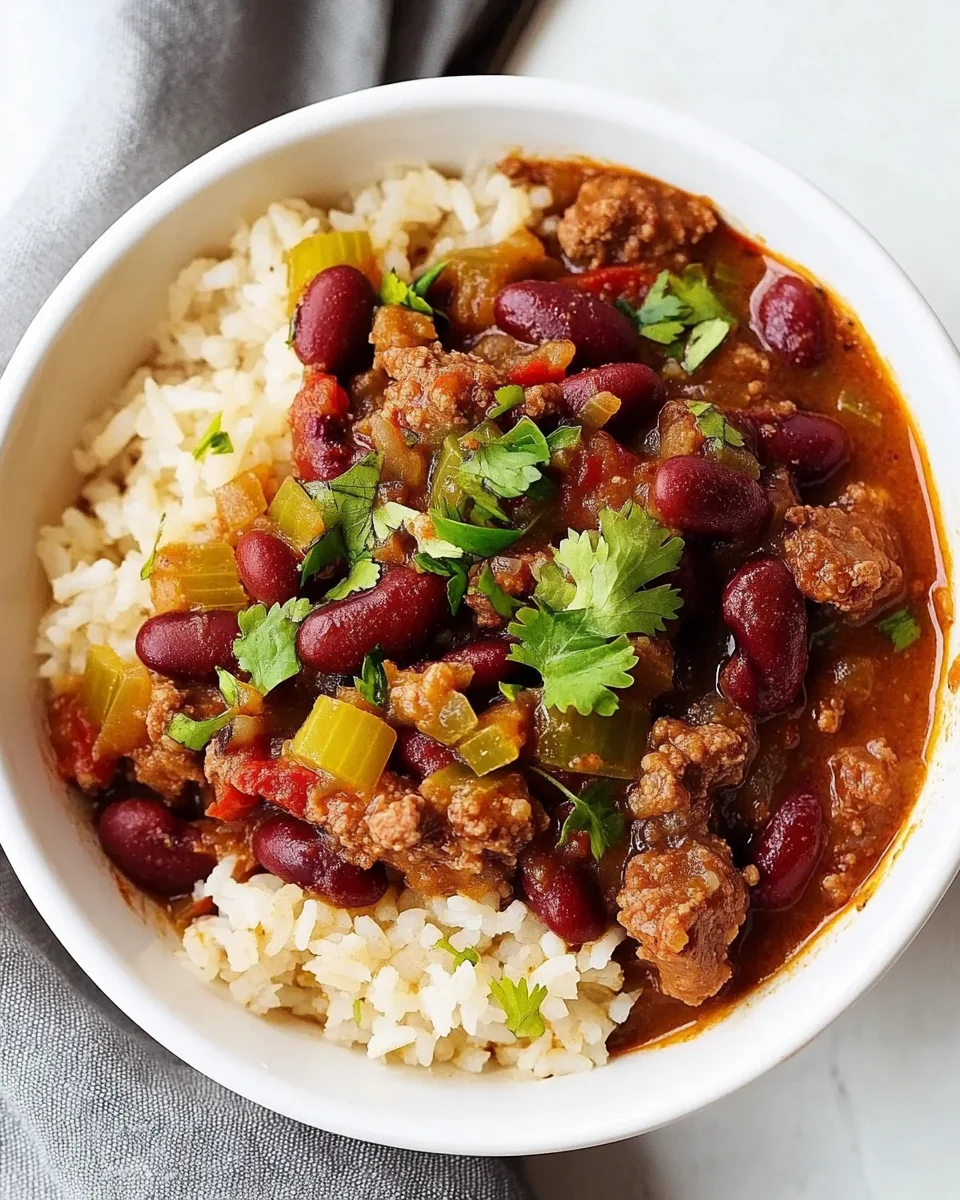 Slow Cooker Red Beans and Rice