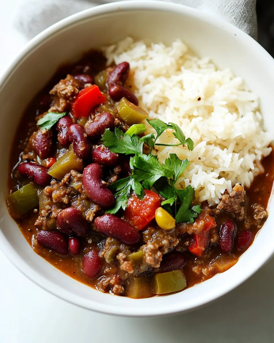 Slow Cooker Red Beans and Rice