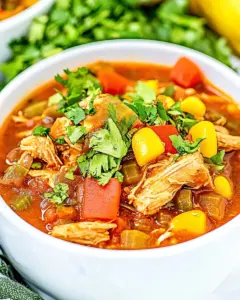 Slow Cooker Spicy Chicken Stew