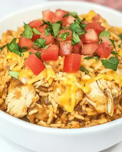 Slow Cooker Taco Chicken Rice