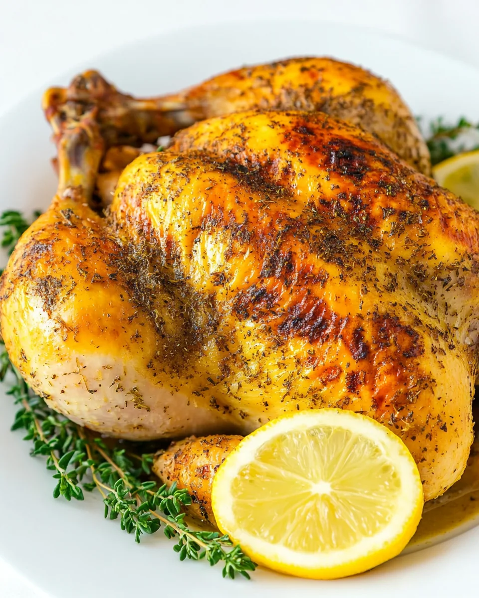 Slow Cooker Whole Chicken