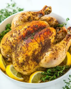 Slow Cooker Whole Chicken