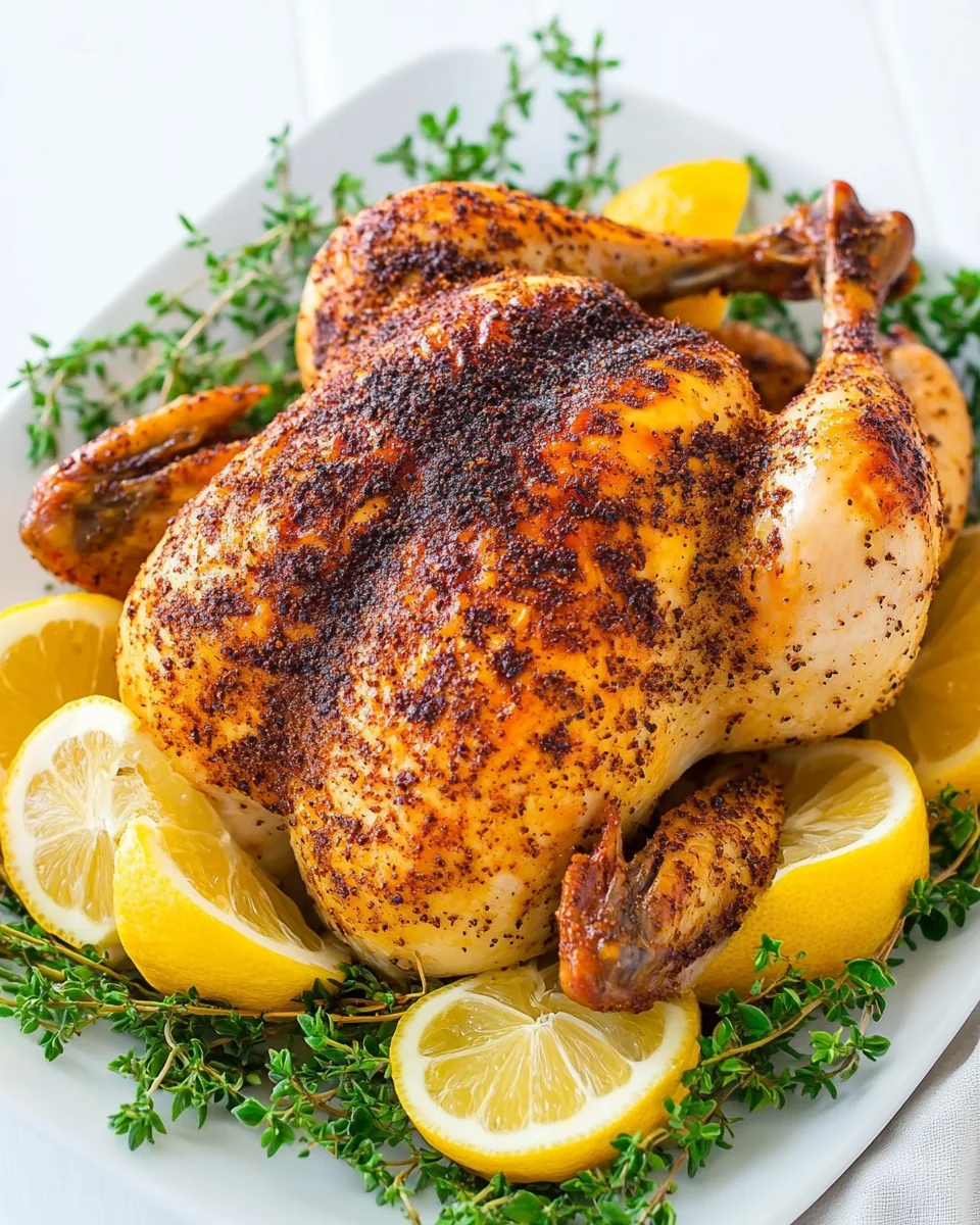 Slow Cooker Whole Chicken