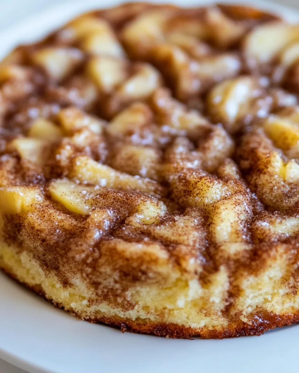 Small Apple Cinnamon Cake