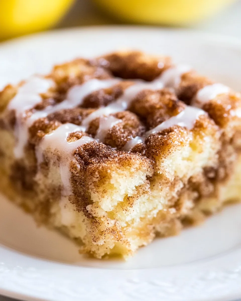 Small Apple Cinnamon Cake