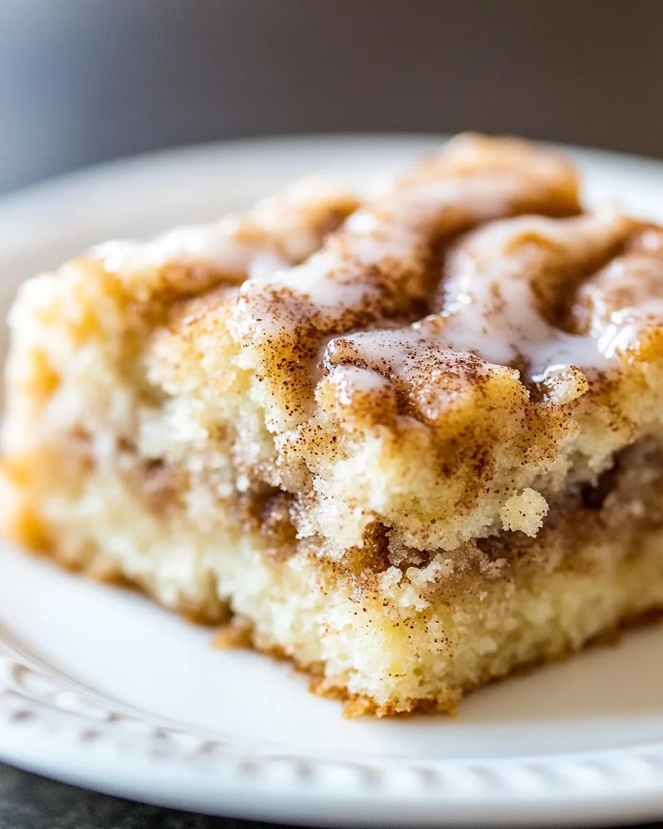 Small Apple Cinnamon Cake
