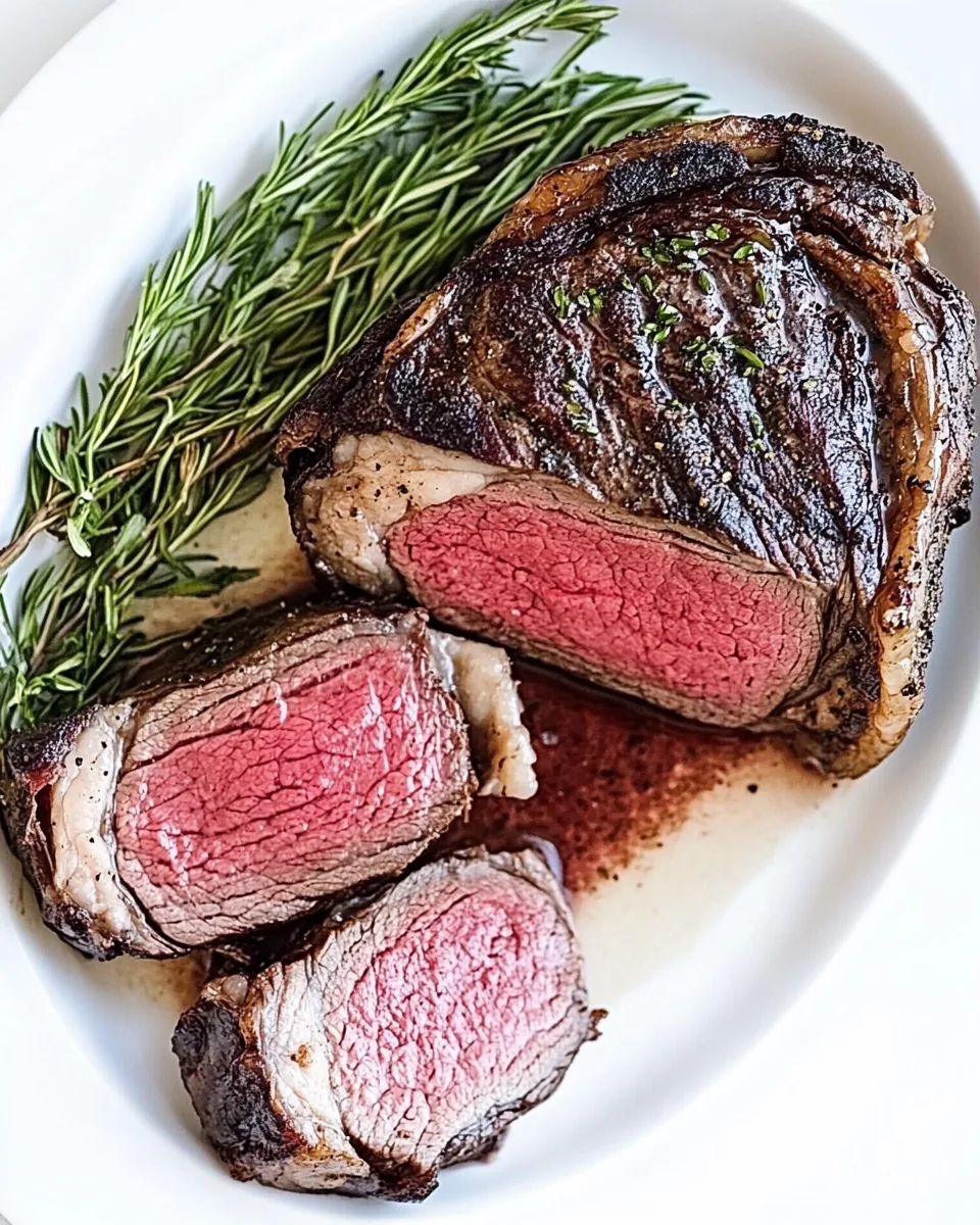 Sous Vide Prime Rib Steak