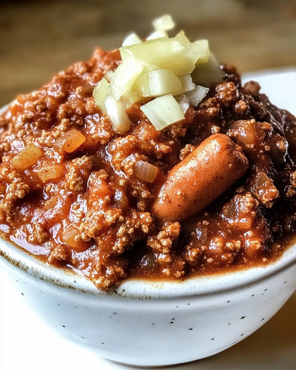 South Carolina Hot Dog Chili Recipe