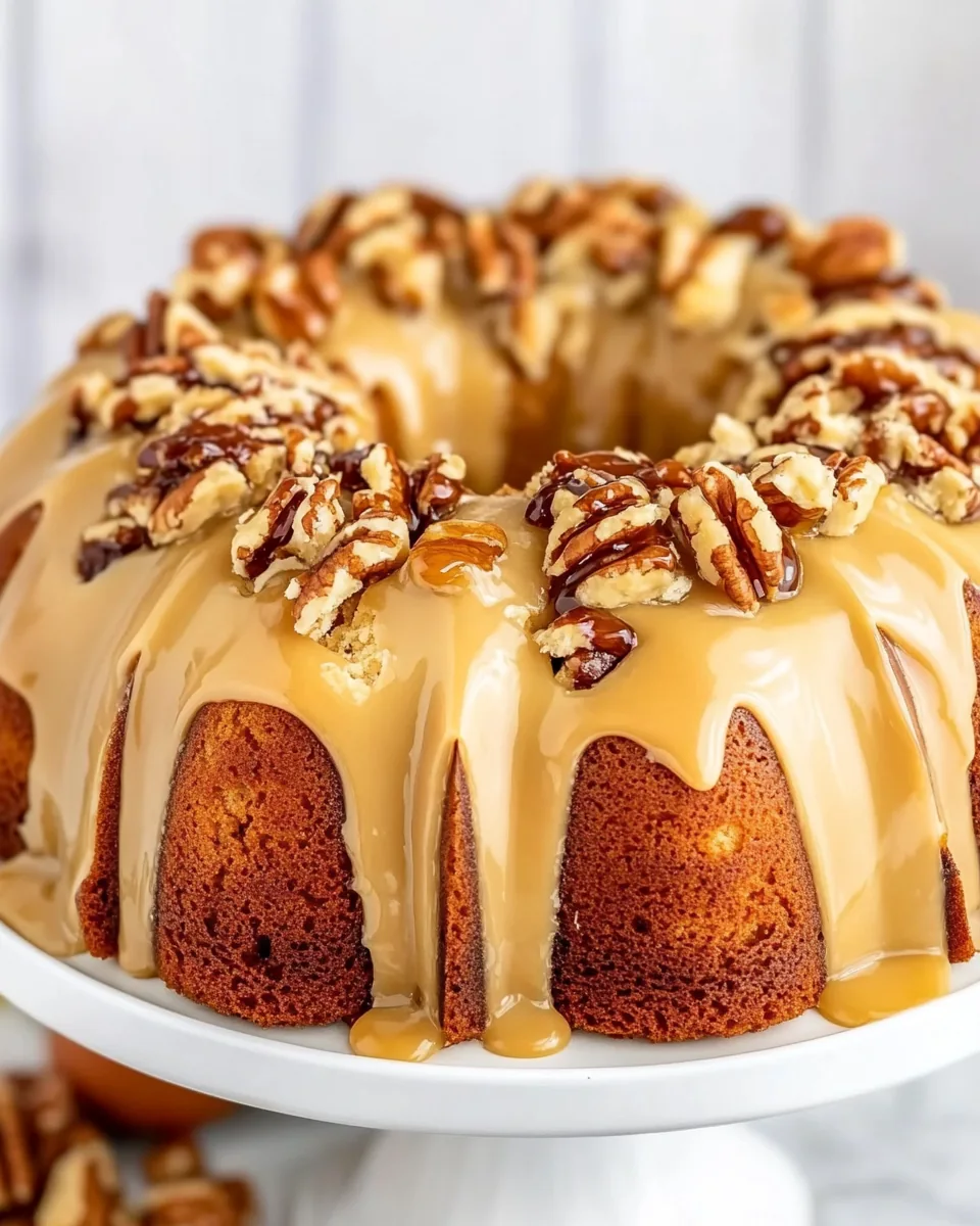 Southern Praline Bundt Cake