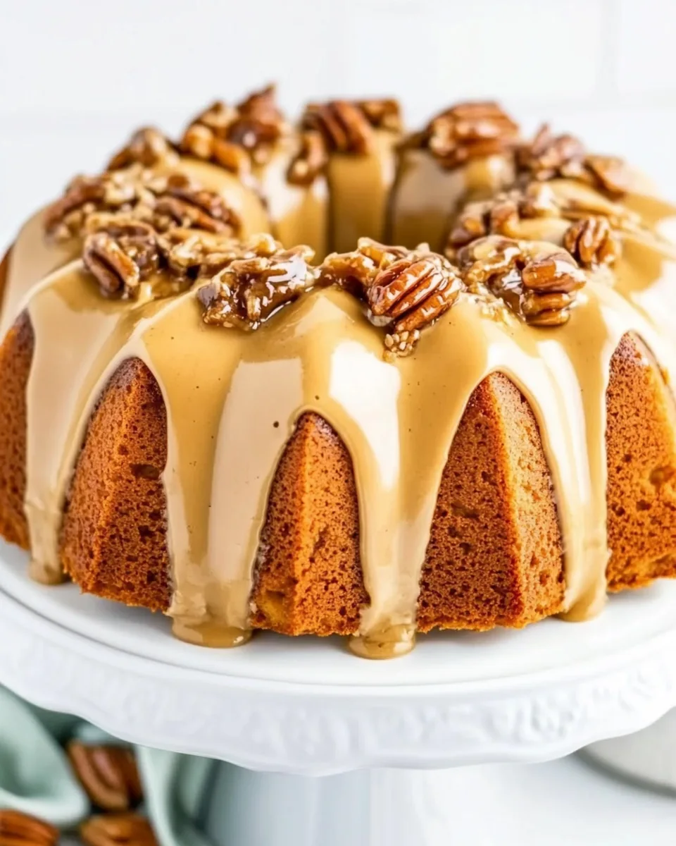 Southern Praline Bundt Cake