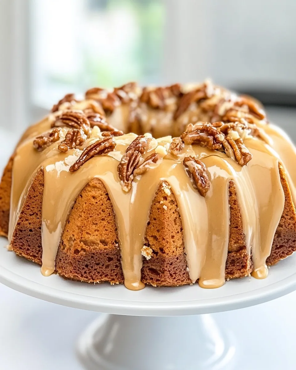 Southern Praline Bundt Cake