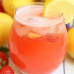 Sparkling Strawberry Lemonade