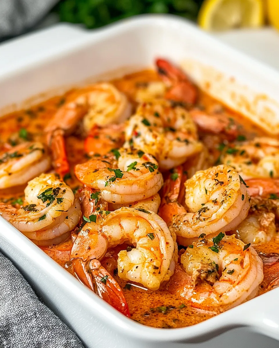Spicy Garlic Butter Shrimp