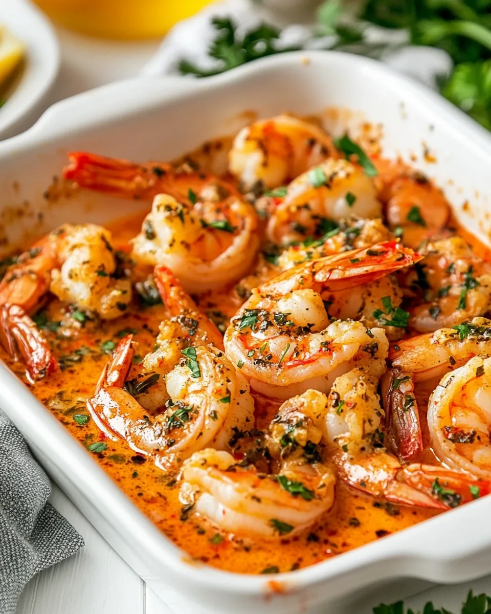 Spicy Garlic Butter Shrimp