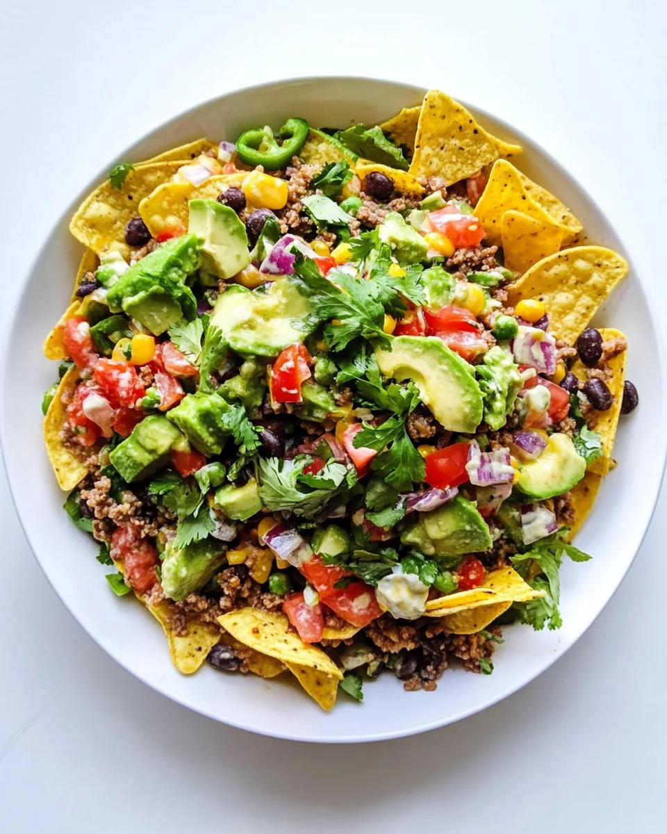 Spicy Nacho Salad