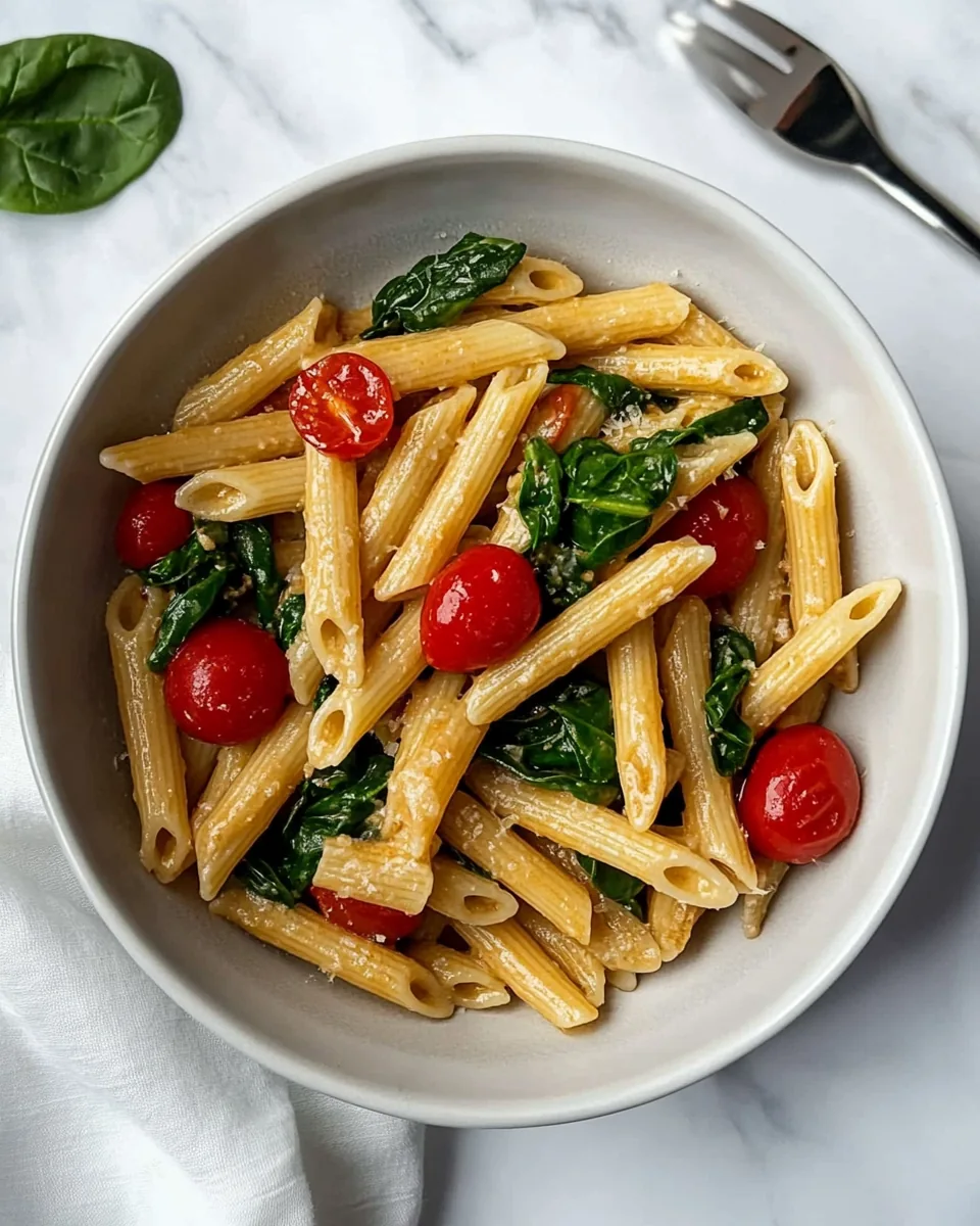 Spinach Tomato Pasta