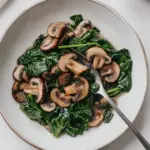 Spinach and Mushroom