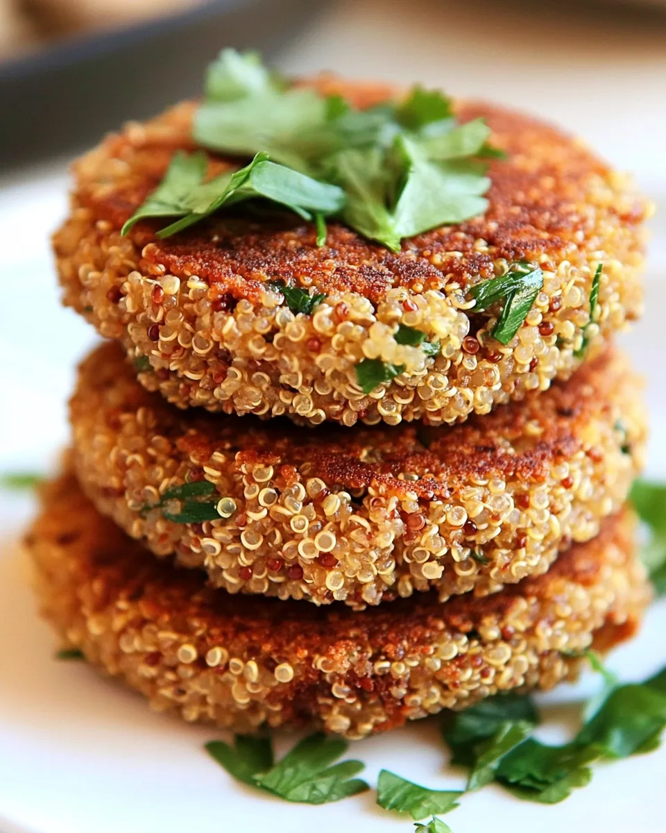 Spring Herb Quinoa Patties