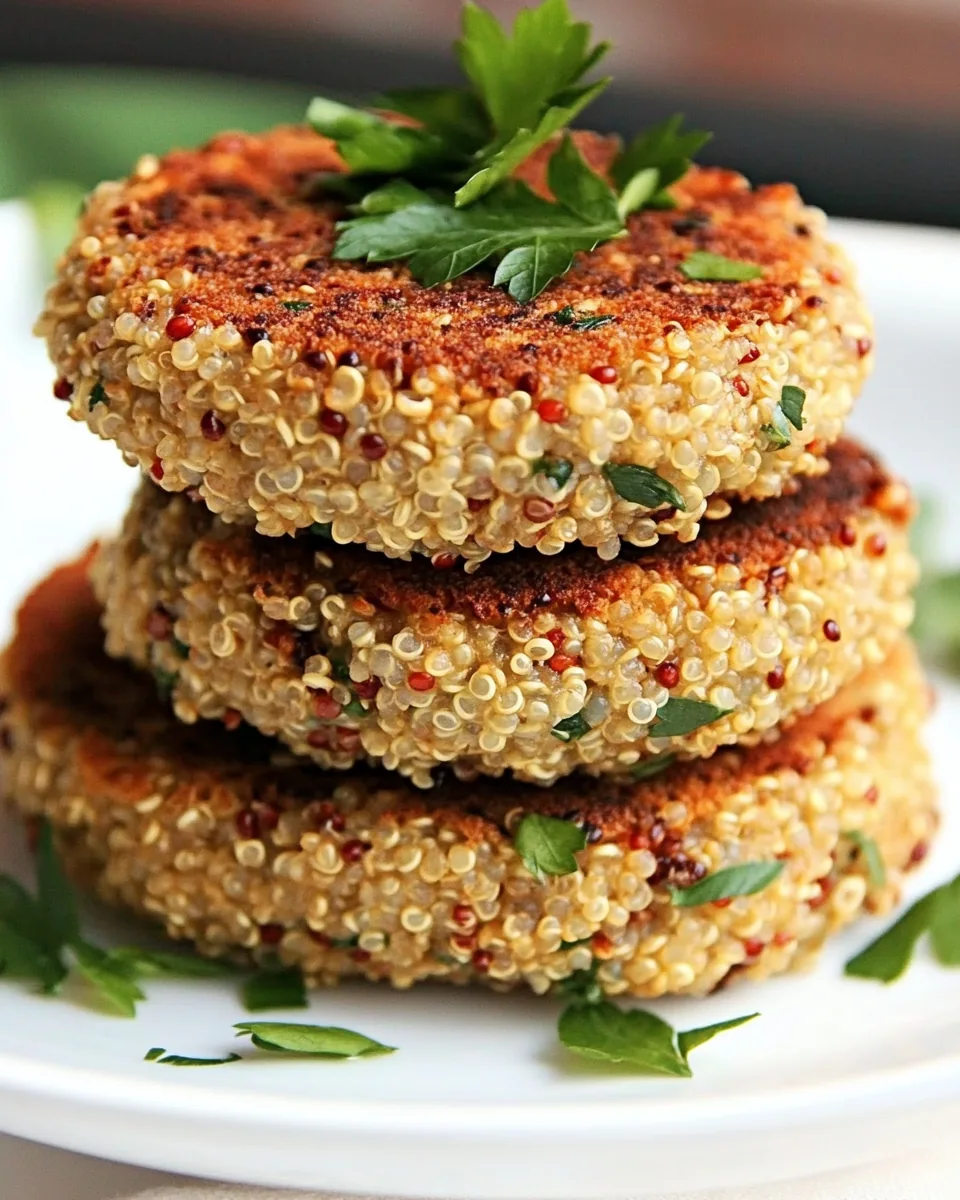 Spring Herb Quinoa Patties