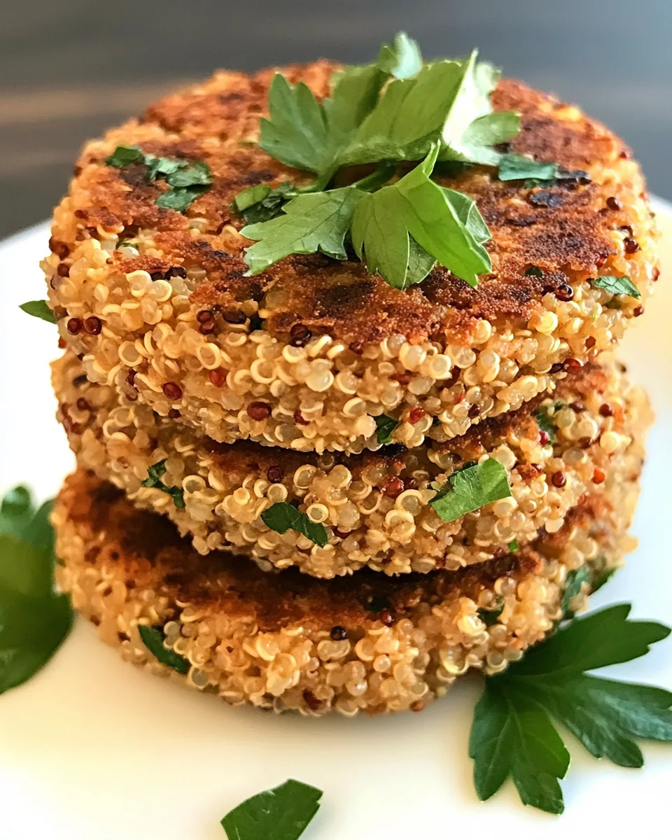 Spring Herb Quinoa Patties