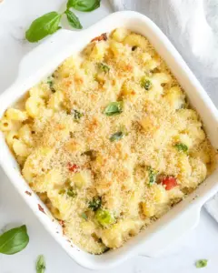 Spring Vegetable Macaroni and Cheese