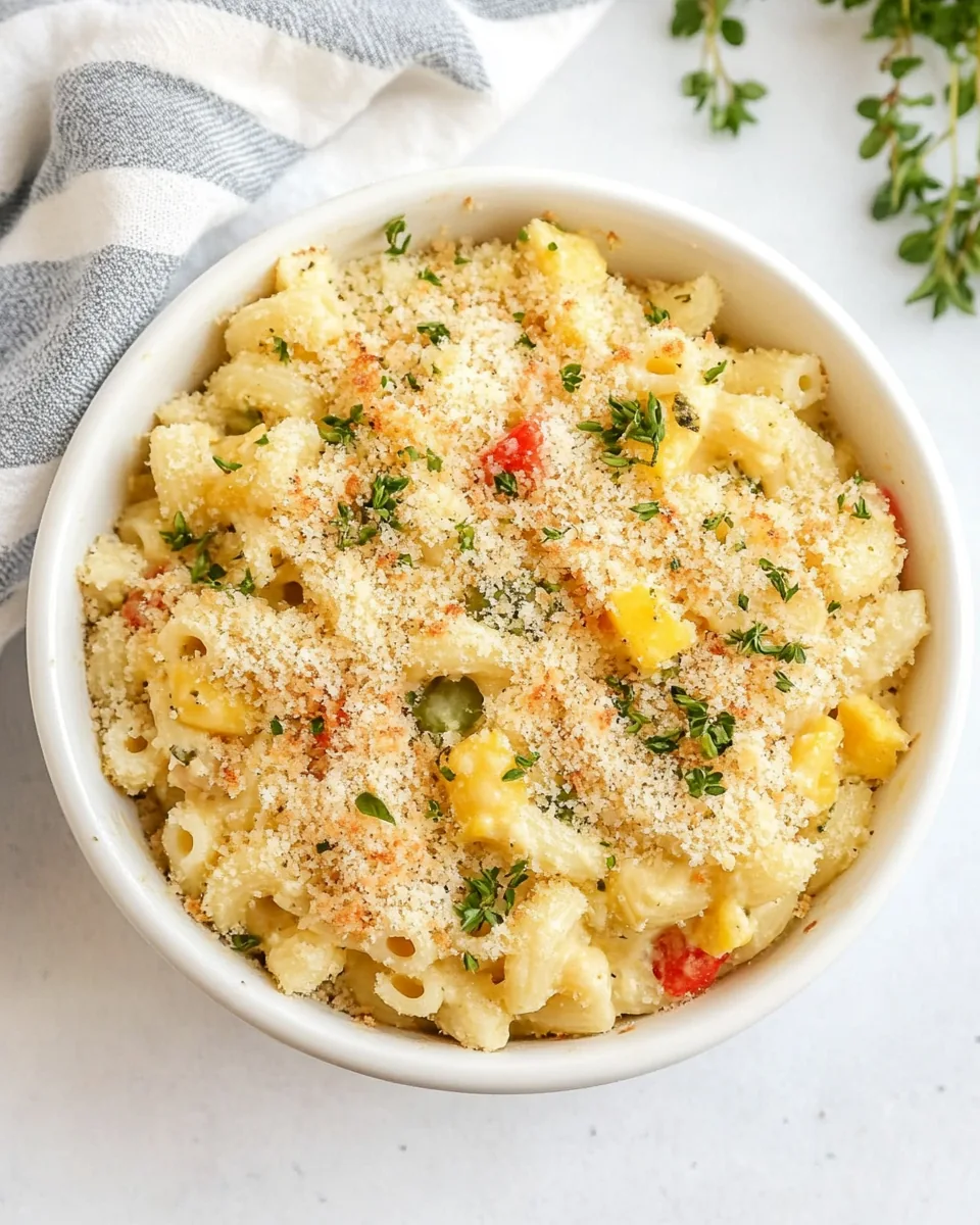 Spring Vegetable Macaroni and Cheese